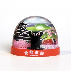 くまモン スノードームマグネット