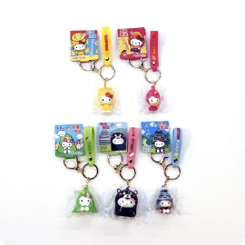 サンリオ ラバー立体キーホルダー